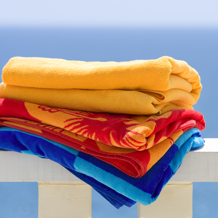 Laundry tips after a weekend at the beach