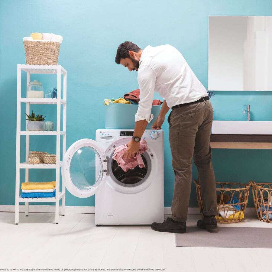 Dónde echar el detergente, la lejía y el suavizante en la lavadora