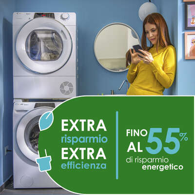 Comprar Candy Smart Pro CSOW 4965TWE/1-S lavadora-secadora Independiente  Carga frontal Blanco E