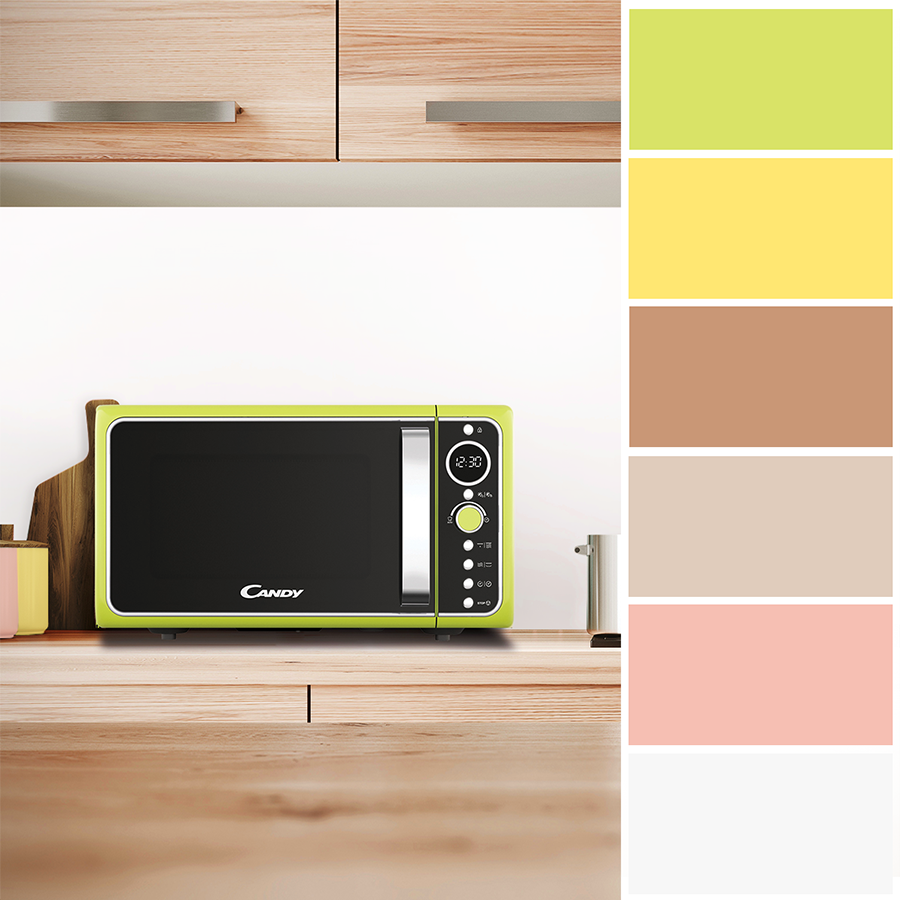 Cómo combinar los electrodomésticos con el color de tus muebles de cocina