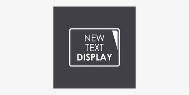 Chytrý textový displej
