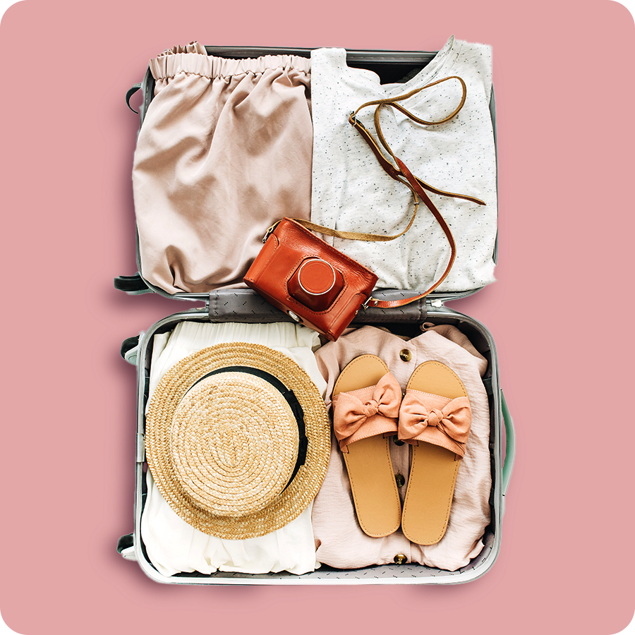 Qué poner en la maleta para una pequeña escapada.