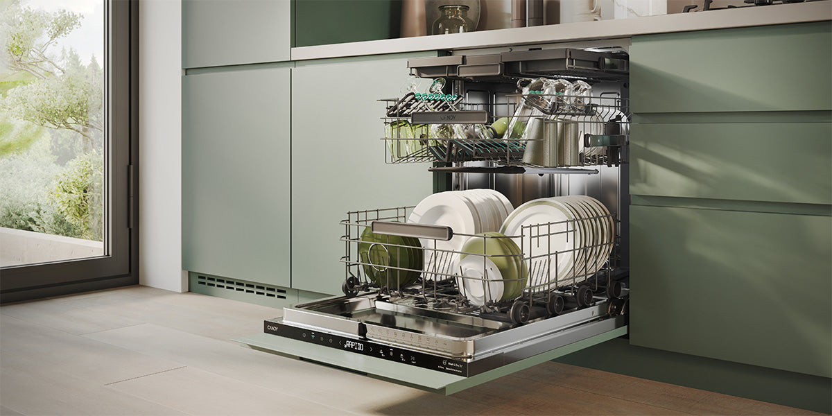 Candy Rapidò, el lavavajillas más rápido y espacioso de todos los tiempos.