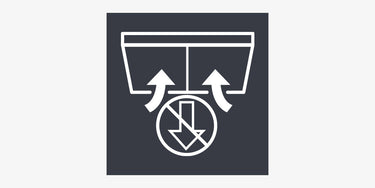 Preserve your cooking area with the No return valve