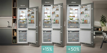 50% Extra storage capacity