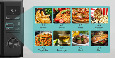 8 menus automatiques