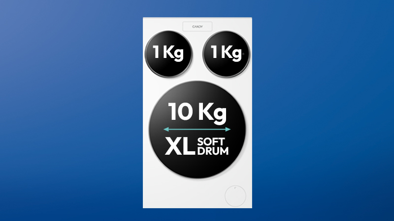 3 tambours indépendants, une liberté totale