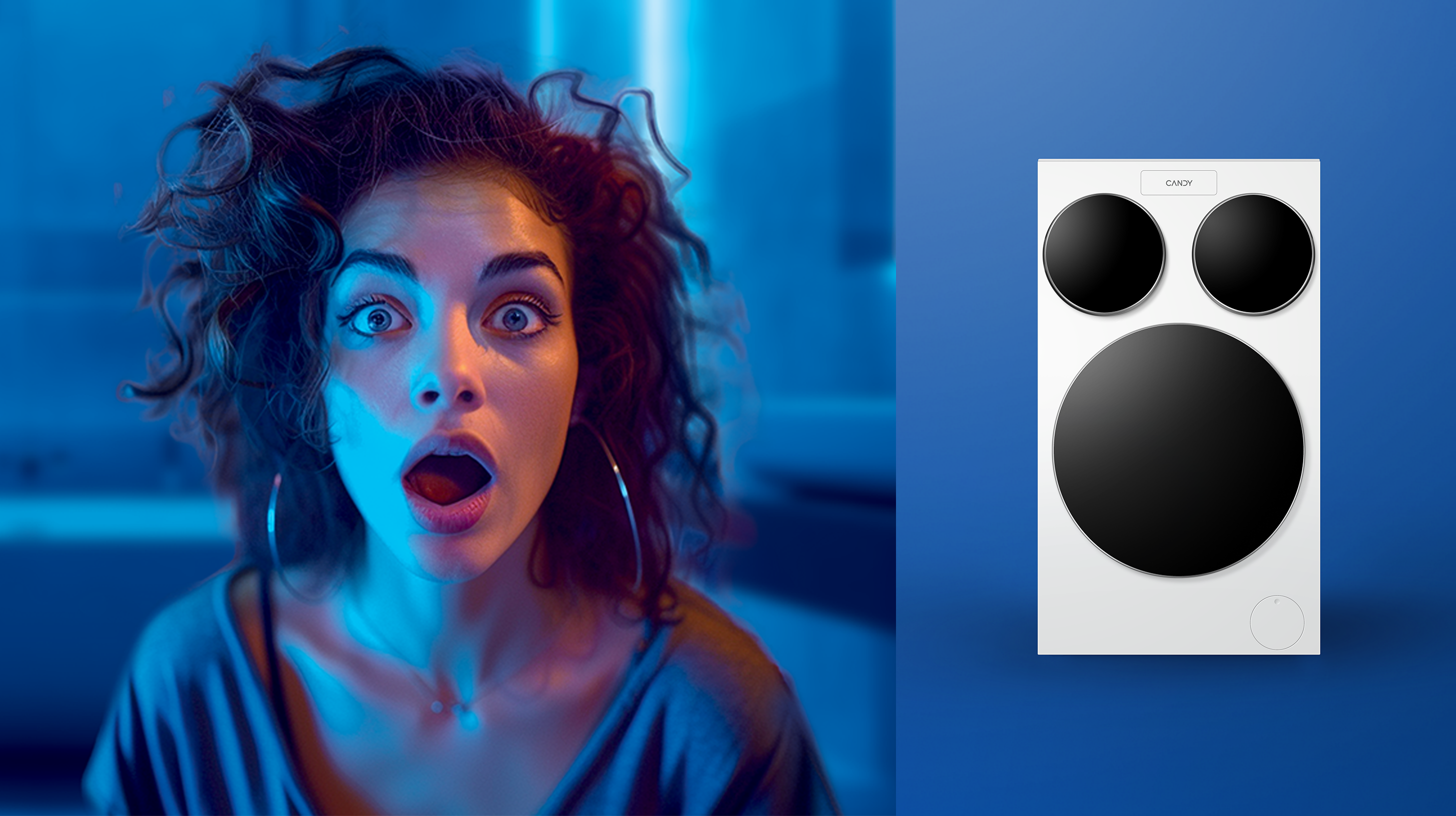 Nouveau lave-linge Multiwash Candy