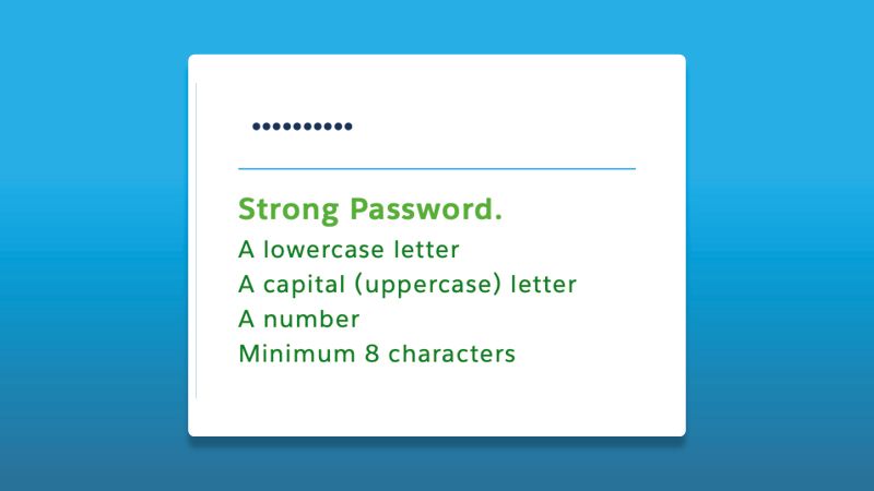 Create a password