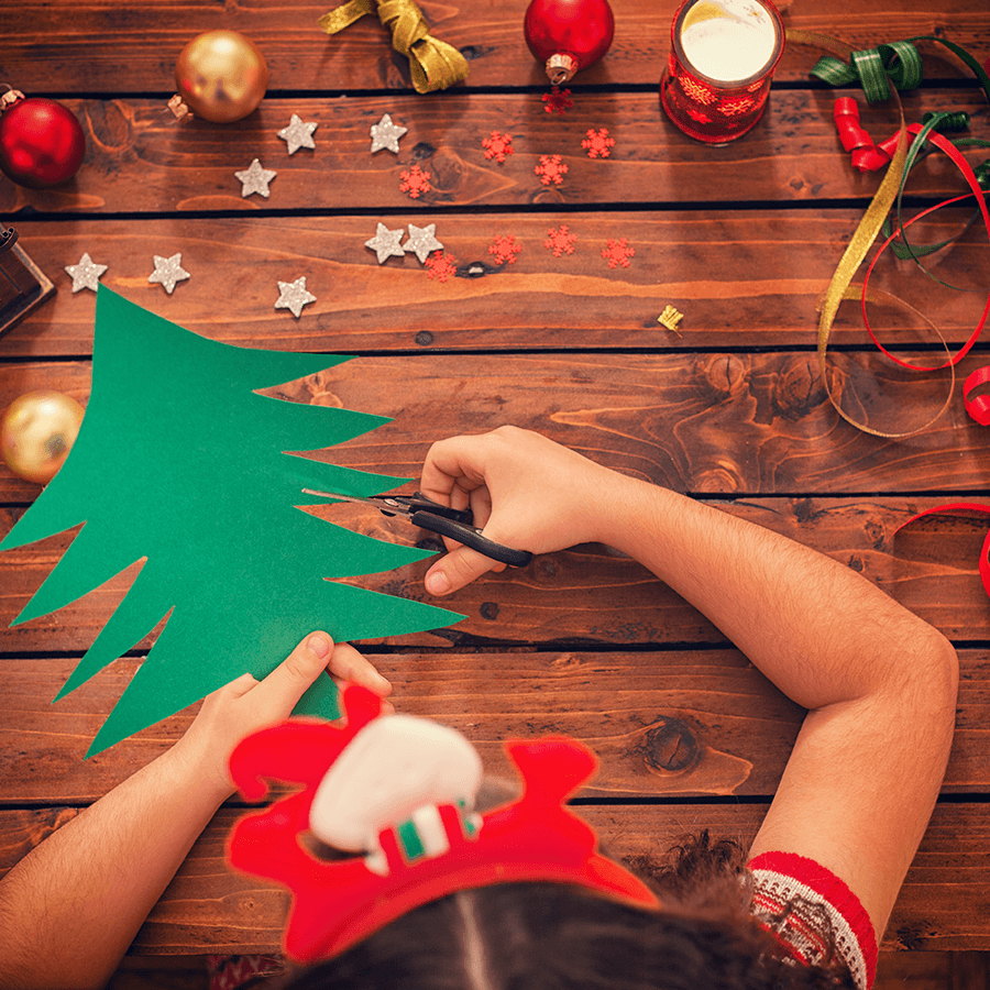Petits travaux de Noël pour les enfants : quelques idées