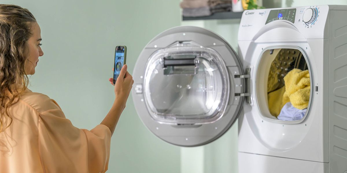 Raskite idealų ciklą naudodami „Snap & Dry“ funkciją