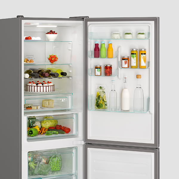 Prateleiras e suportes ajustáveis