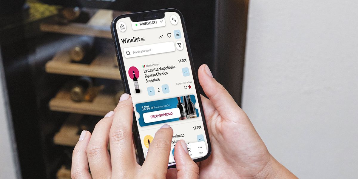 Manage your wines easily