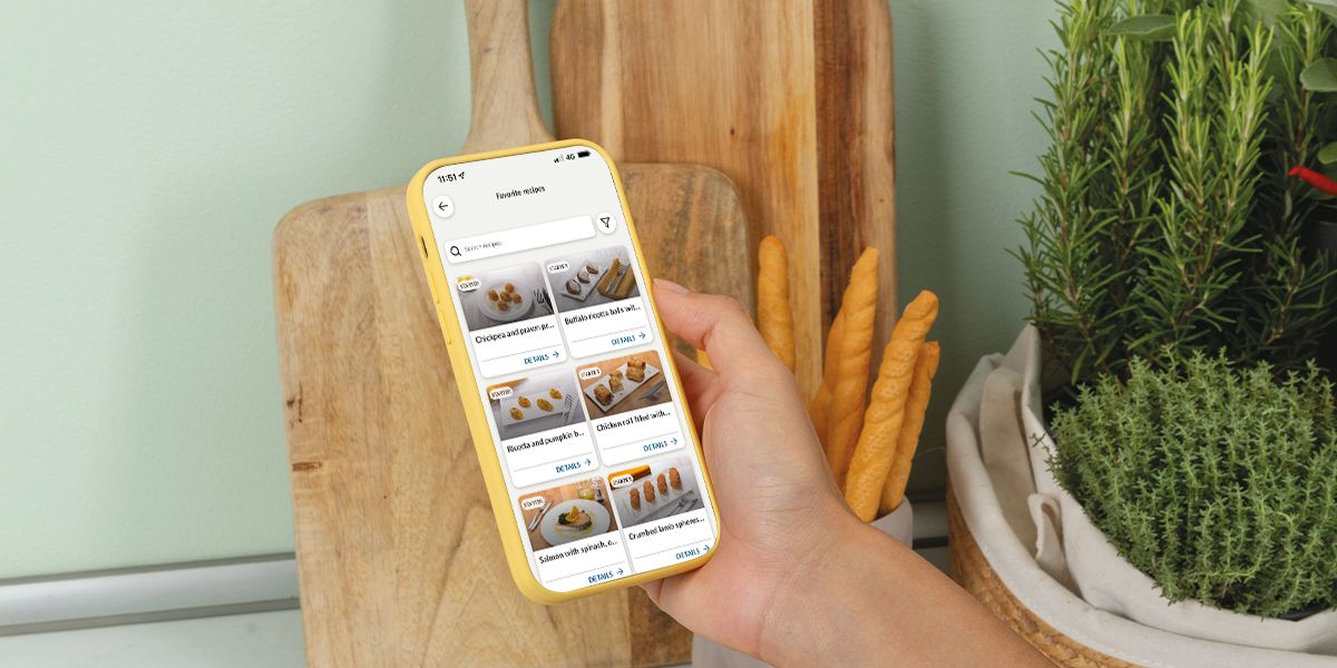 Choose between 250+ recipes