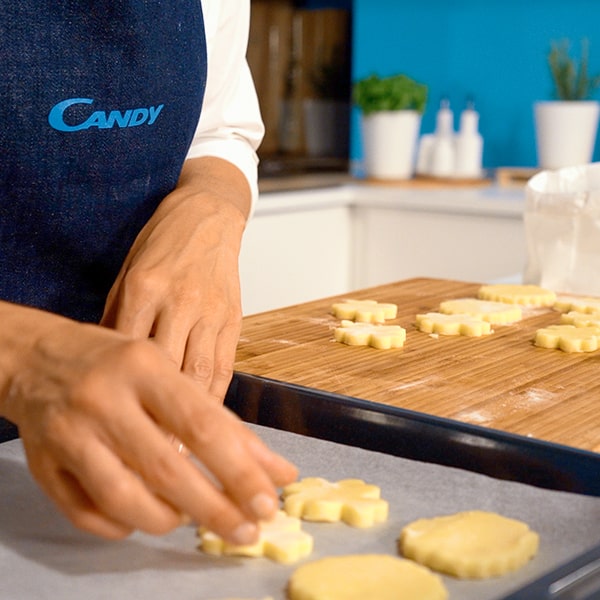 Sablée pastry biscuits