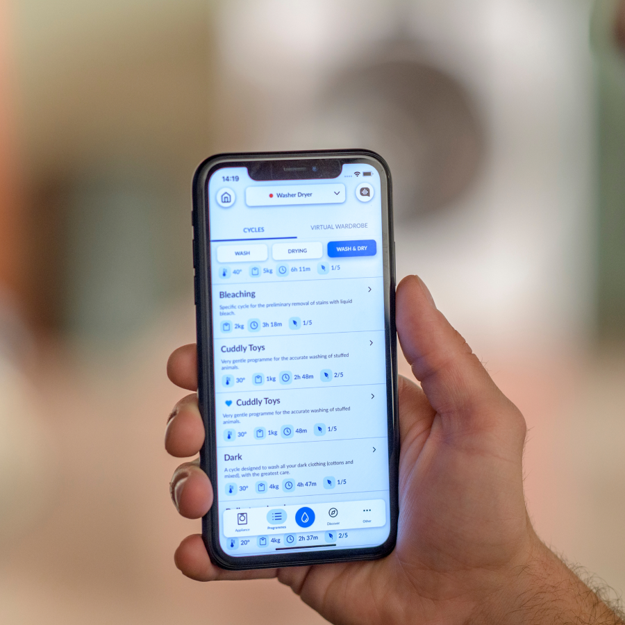 Plus de 60 cycles dans l'application