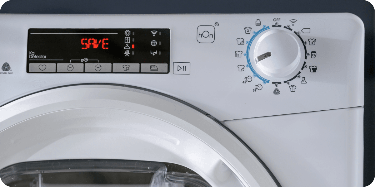 Save energy with the Save&Dry cycle