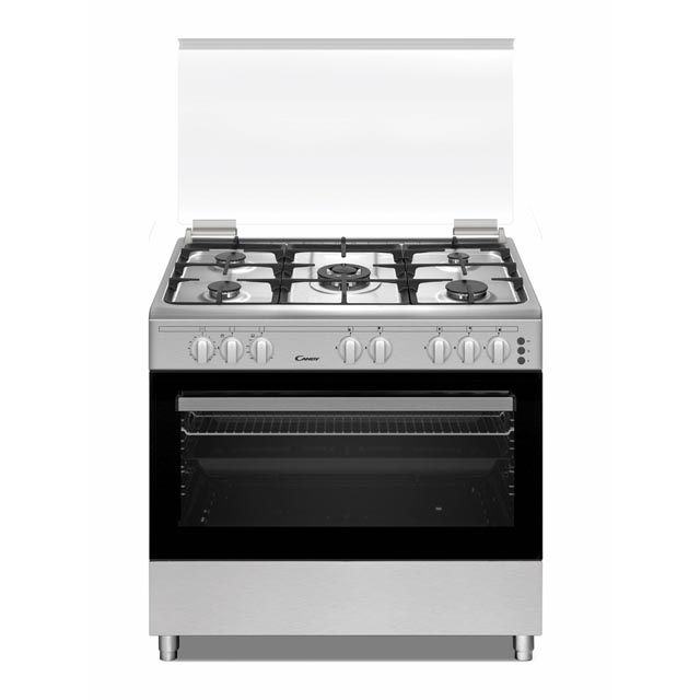Cookers with oven, Free Standing, Gas, hob Gas, Stainless Steel