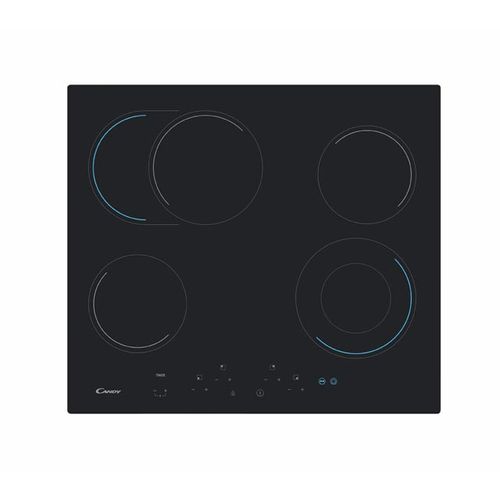 Плотове, Електрически, 4 области, Черен, Vetroceramic