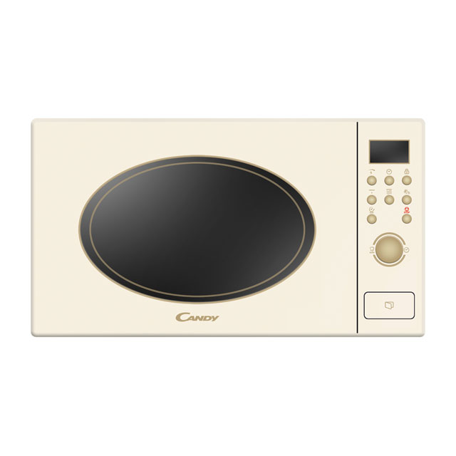 Mikrohullámú sütő, Beépíthető, mikrohullámú + grill sütés, 20 liter, fehér szín