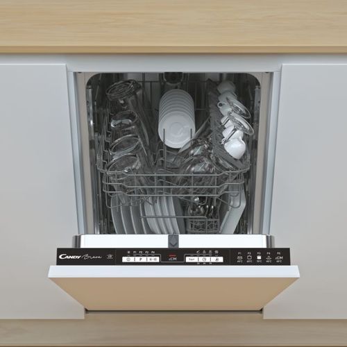 Dishwasher, Full-integrated, 9 place settings, Class F, W x D x H (mm) 448x559x816