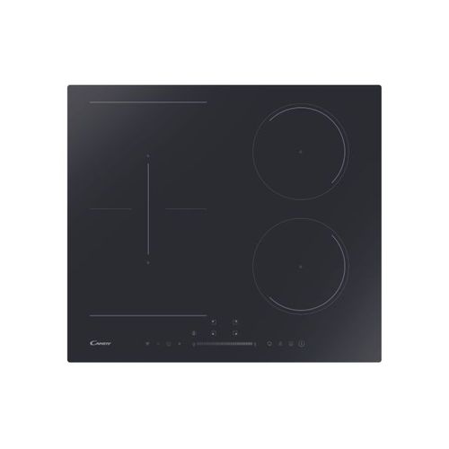 Induction, 4 zones, Black, Vetroceramic, W x D x H (mm): 590x520x60