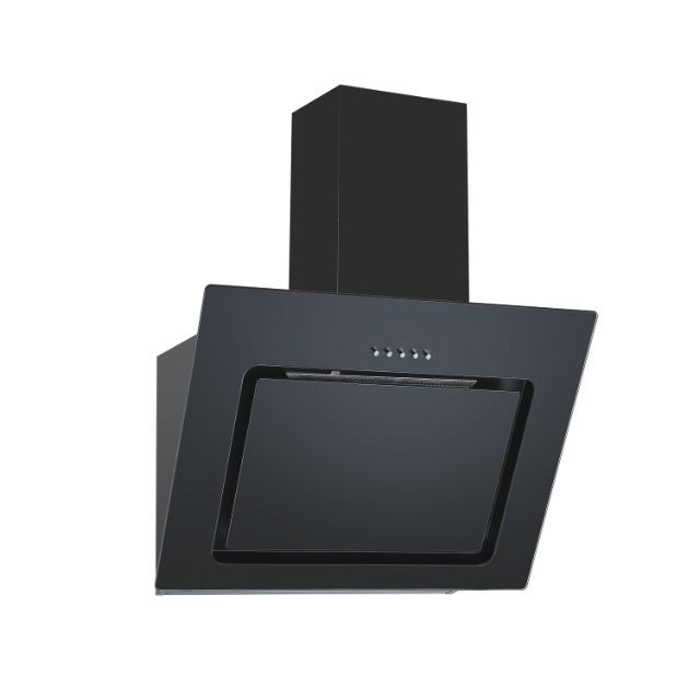 Hood, Wall-mounted, Décor, Black, LED