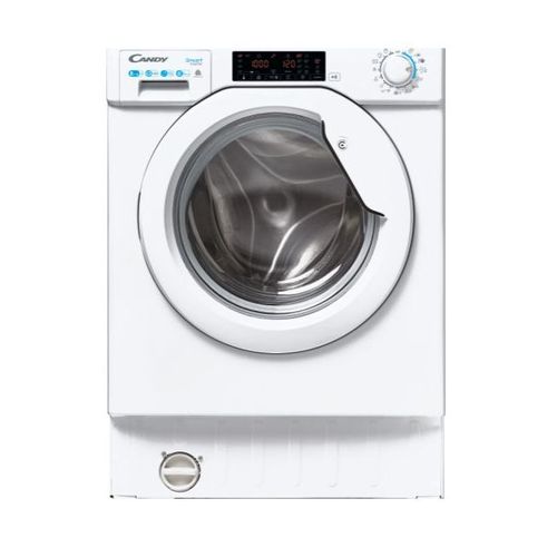 Encastre,, 8 Kg, 1400 RPM, Classe de eficiência energética EEIwd D, Branco