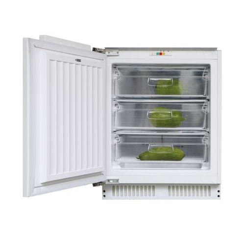Upright freezer, Statyczne, 95 Maksymalna pojemność, Klasa energetyczna F, Biały