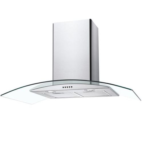 Hood, Wall-mounted, Freestanding Wall Decorative, Stainless Steel, LED