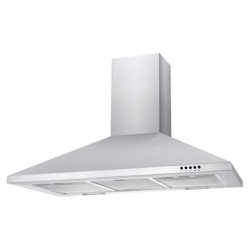 Hood, Wall-mounted, Integrated, Stainless Steel, LED