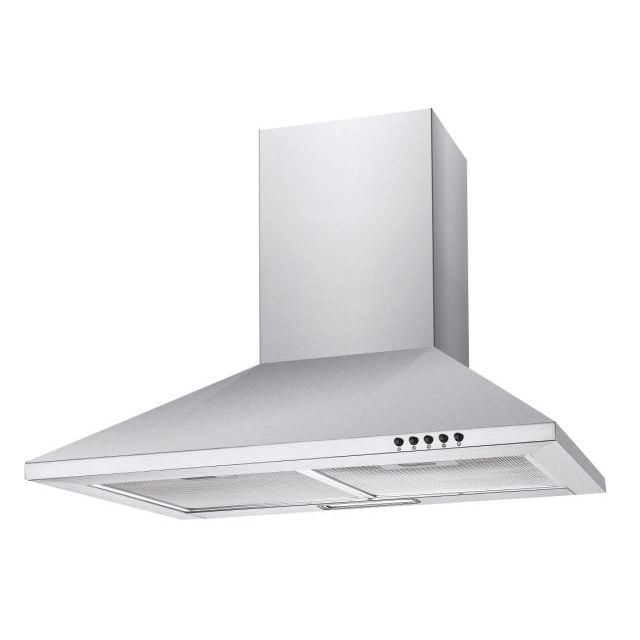 Hoods, Wall-mounted, Integrated, Stainless Steel, LED