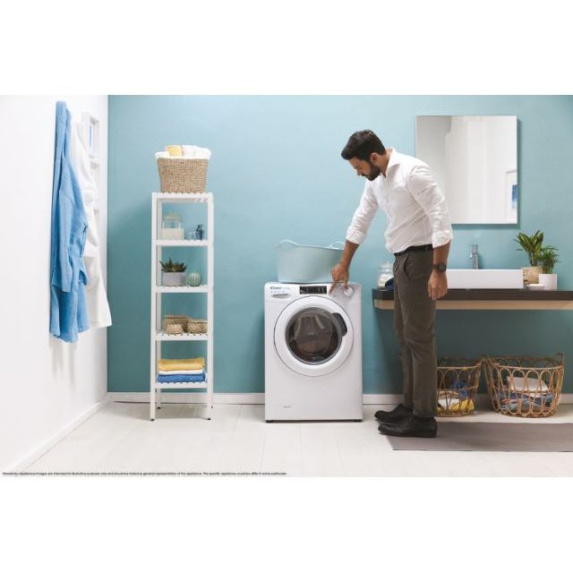 Candy - ✔️ Rapidez ✔️ Simplicidad ✔️ Inteligencia ¡Gracias a la lavadora y  a la secadora Candy SmartPro lava y seca la ropa de una manera eficaz!   #Candy