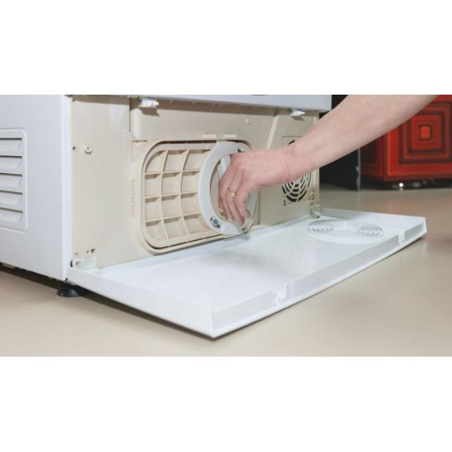 Asciugatrice CSE C8LF-S Da 8 Kg - Classe B A Condensazione, Compatta 58,5 Cm - Bianco - Foto 4