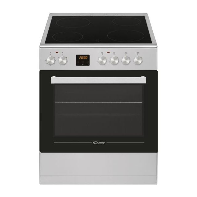 Cucine con forno, Libera installazione, Elettrico, piano cottura Vetroceramica, Inox