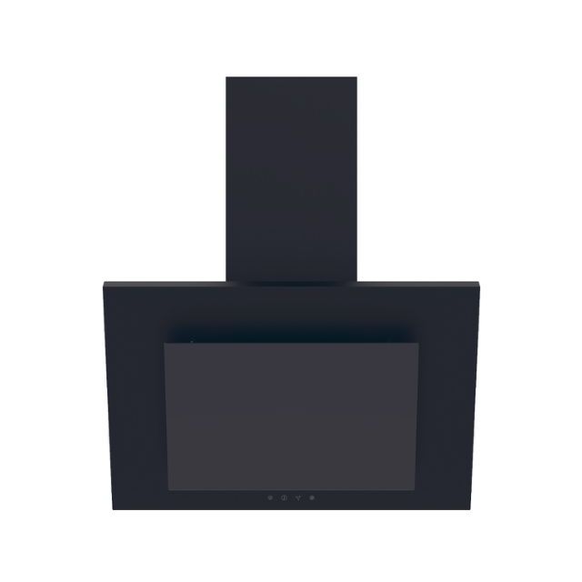Abzugshauben, Wand-montiert, Décor, Schwarz, LED