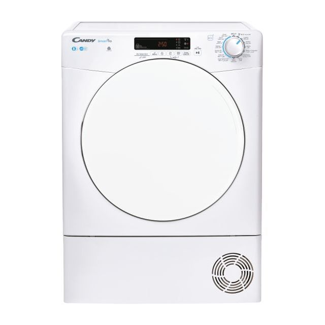 Dryers, Freestanding, Condenser, 8 Kg, White