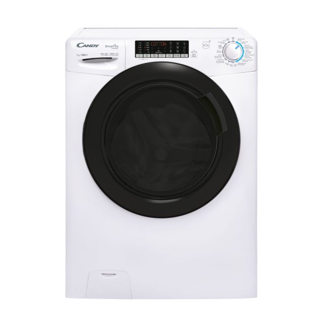 Front loading washing machines, Freestanding, 7 kg, White, 16 programmes