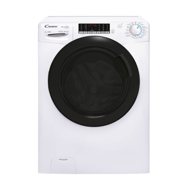 Front loading washing machines, Freestanding, 10 kg, White