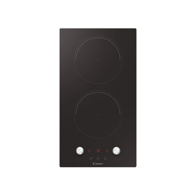 Plaque de cuisson, Induction, 2 zones, Noir, Vetroceramic