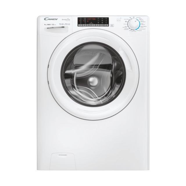 Washing Machine, Freestanding, 8 kg, 1600 RPM, Class A