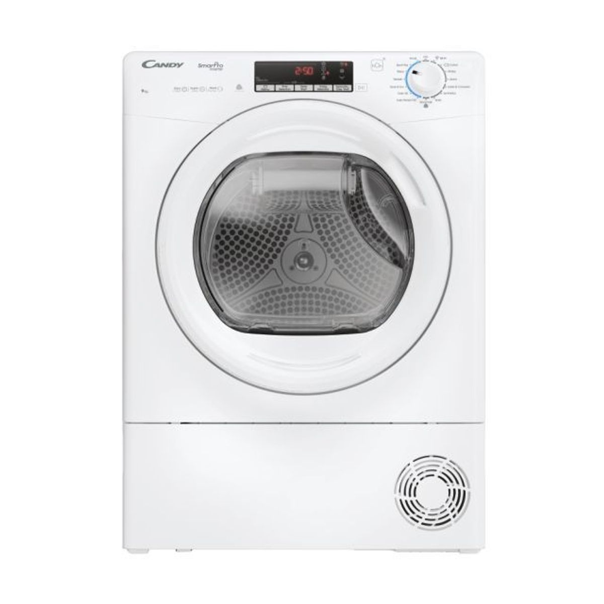 candy - asciugatrice croe h10a2tbe-s 10 kg-white