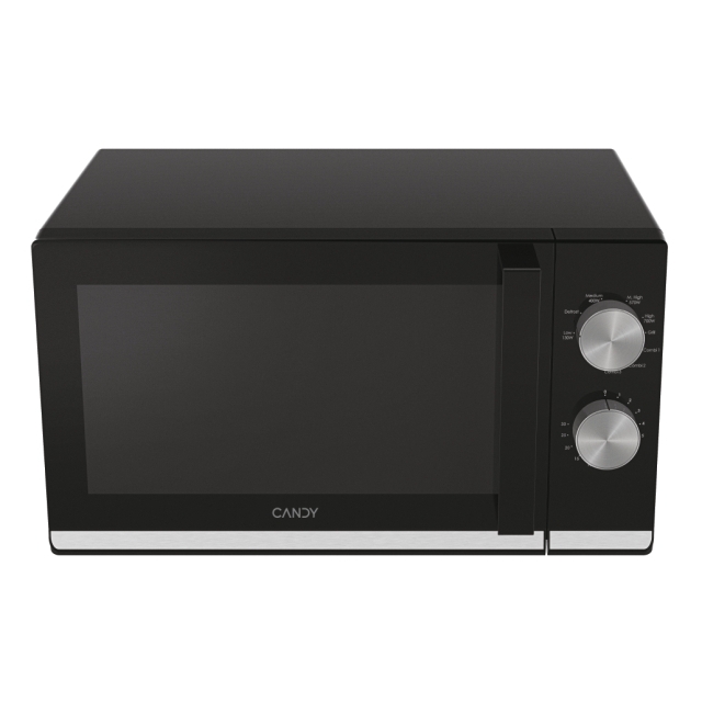 Mikrovlnné rúry, Voľne stojaca, Mikrovlnná rúra + Gril, 20 litrov, Čierna