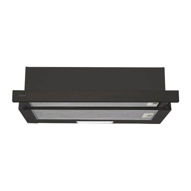 Okapy, Built-in, Built-in/Telescopic, LED, Black painted