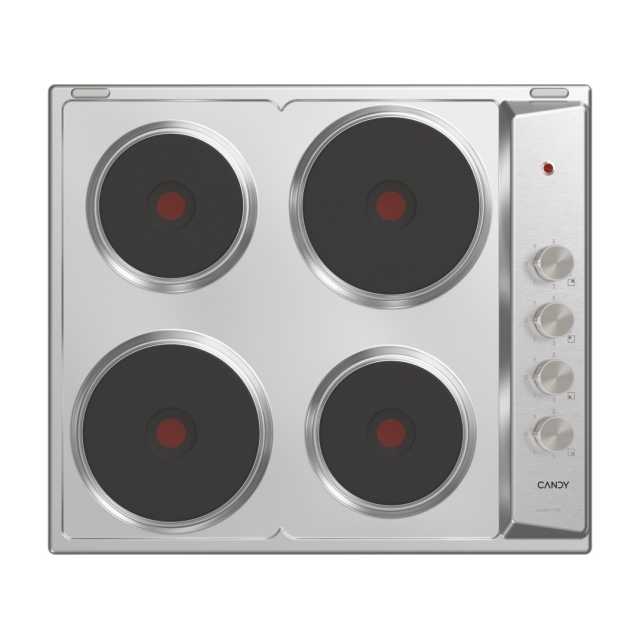 Hobs, Hot plate, 4 zones, Stainless Steel, Inox plate