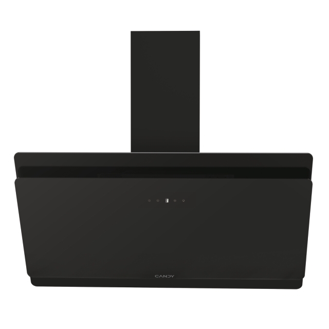 Επιτοίχιος, Διακοσμητικός, Μαύρο, LED, Black glass