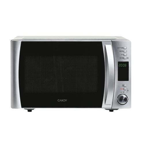 Microondas, Libre instalación, Microondas + Función grill, 22 litros, Silver