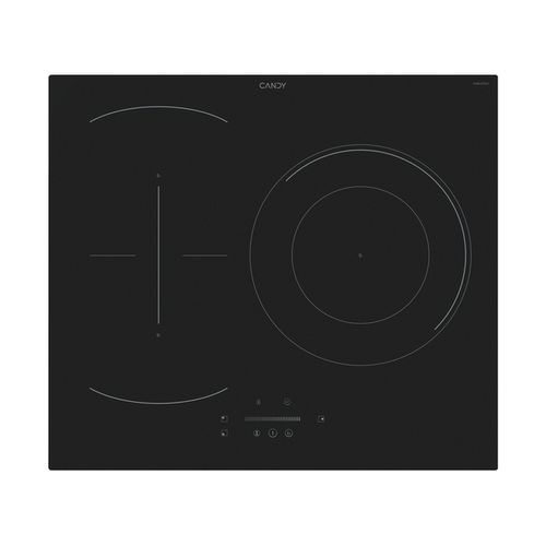 Plaque de cuisson, Induction, 3 zones, Noir, Vetroceramic