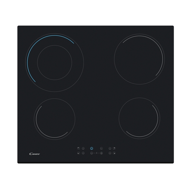Keramička, 4 područja, Crna, Keramička, Š x D x V (mm): 50x590x520