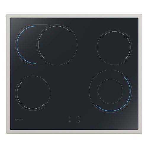 Kochfelder, Elektrisch, 4 Kochzonen, Schwarz, Vetroceramic